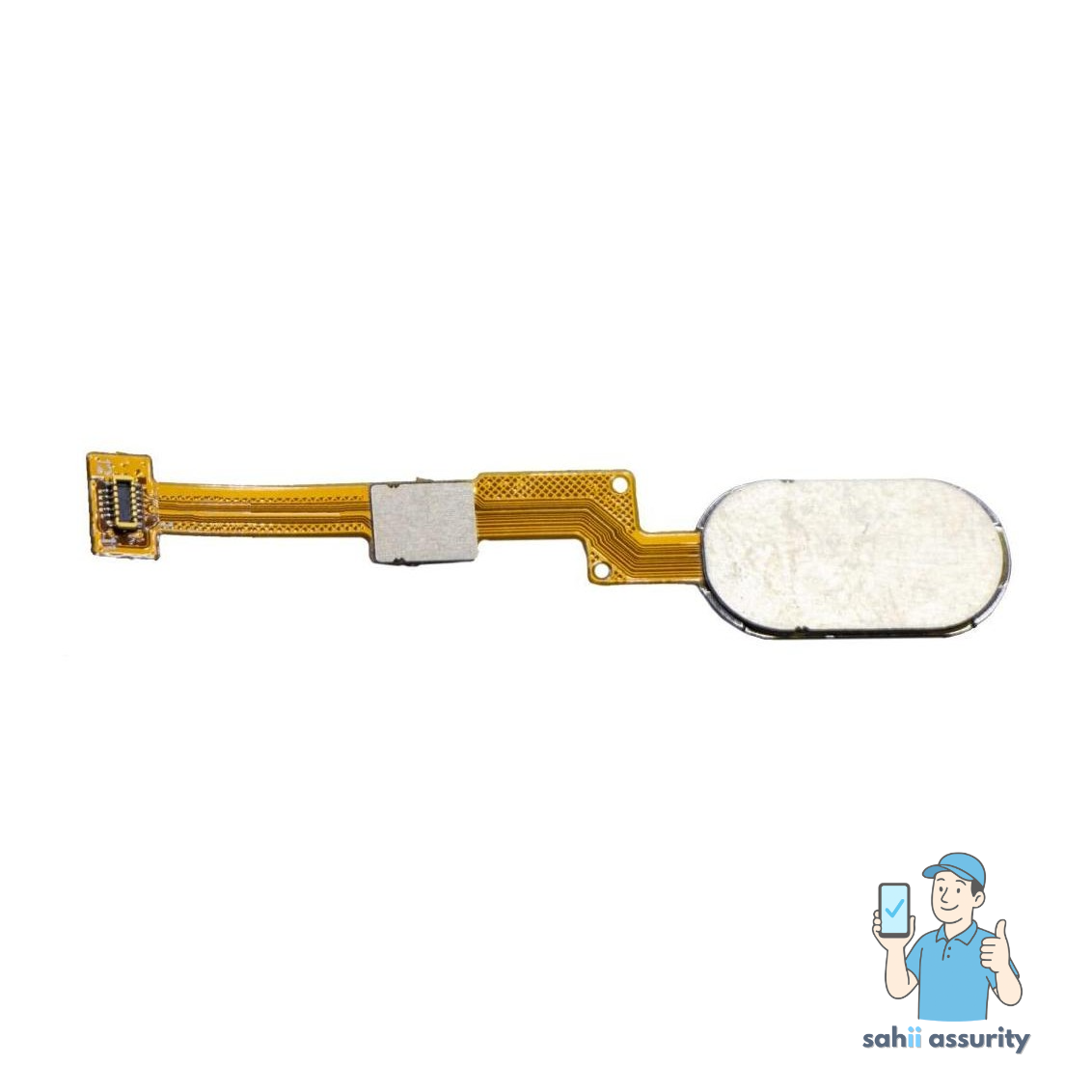 Fingerprint Sensor with Flex Cable for Vivo V5 White thumbnail
